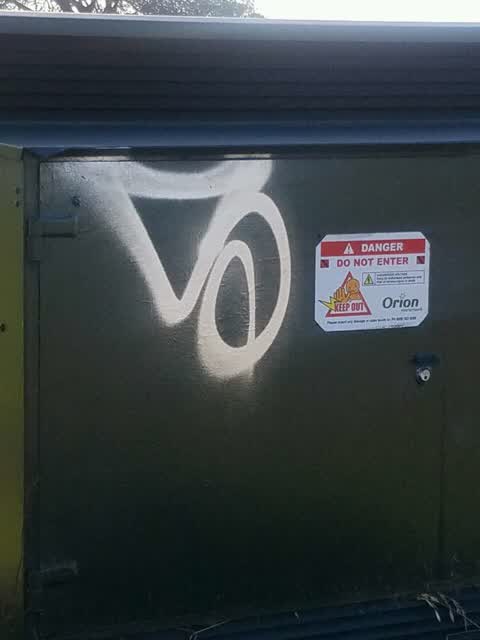 Graffiti, a report photo