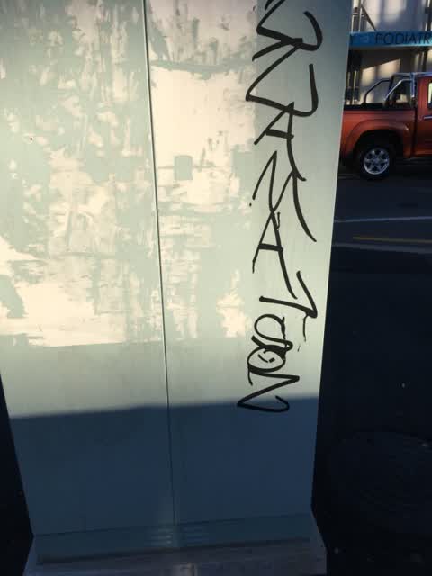 Graffiti — a report photo
