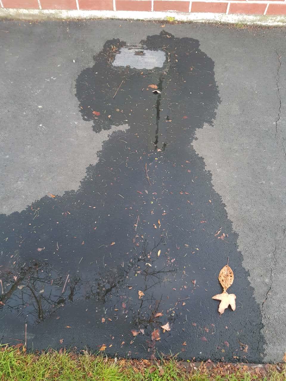 The photograph attached to this water supply report