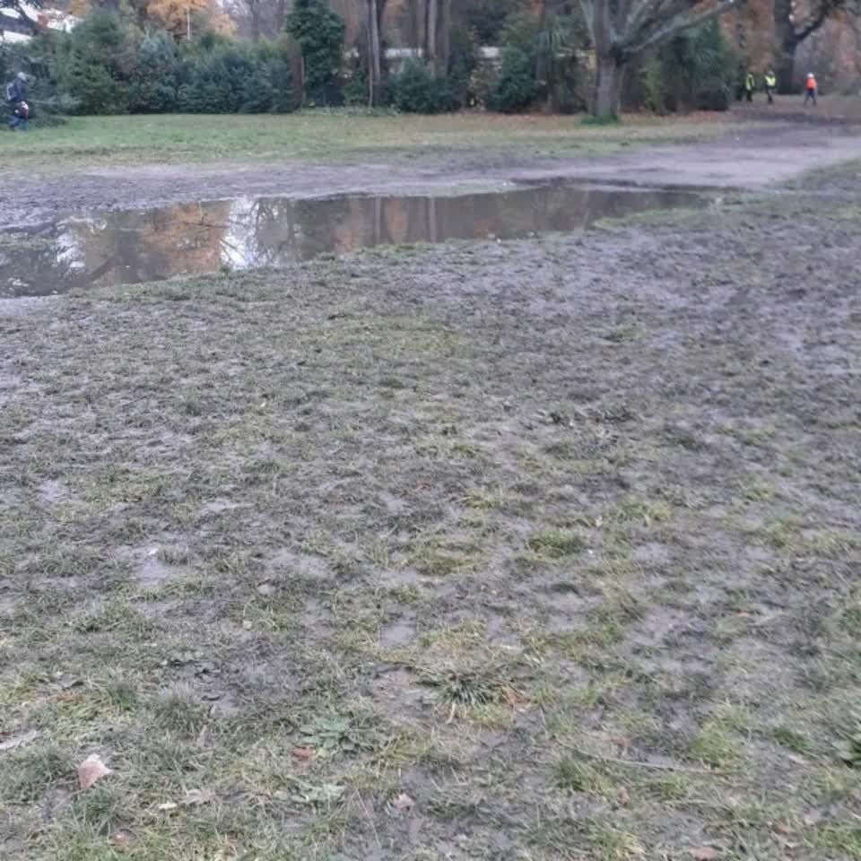The photograph attached to this flooding report