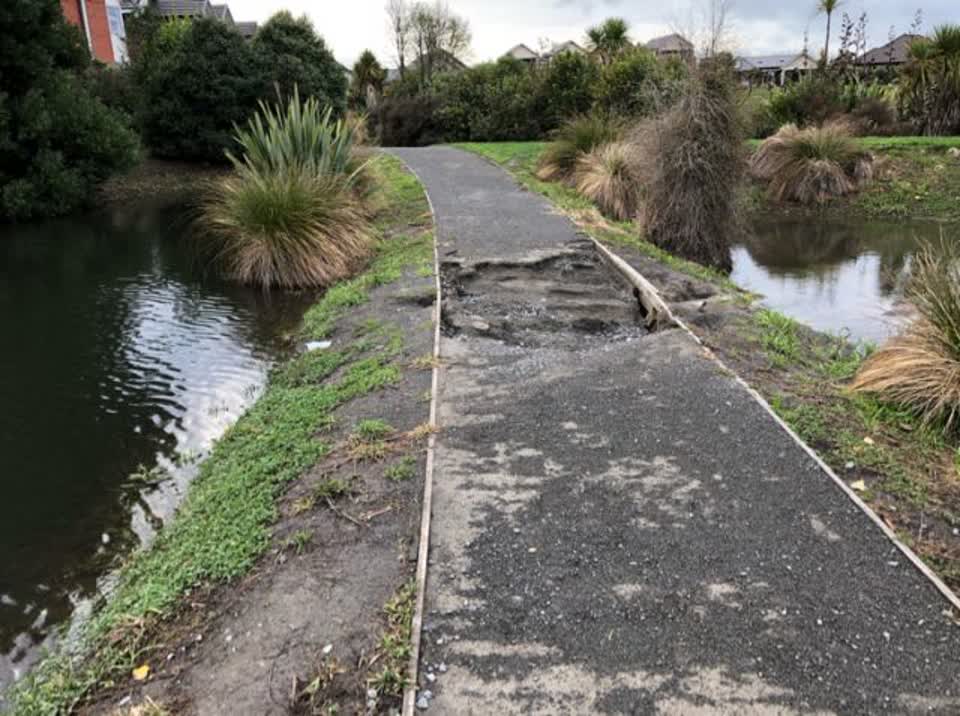 The photograph attached to this parks report