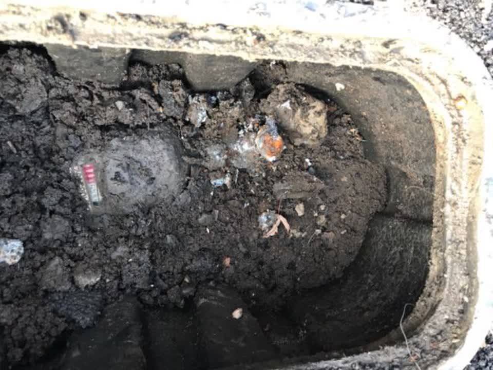 The photograph attached to this water supply report