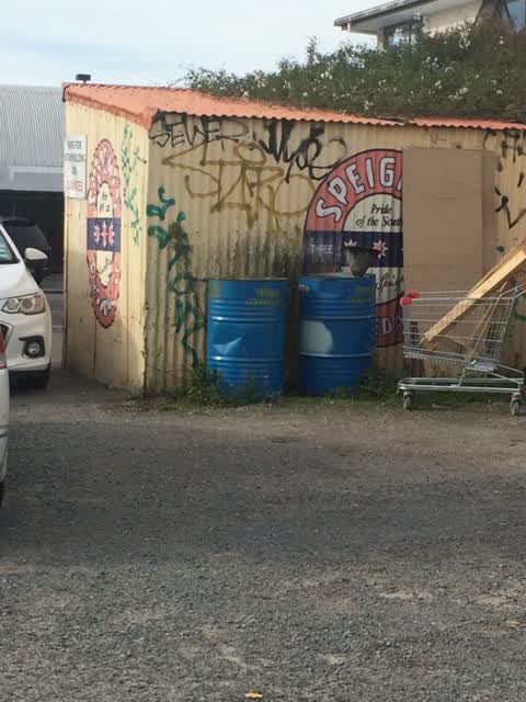 Graffiti, a report photo