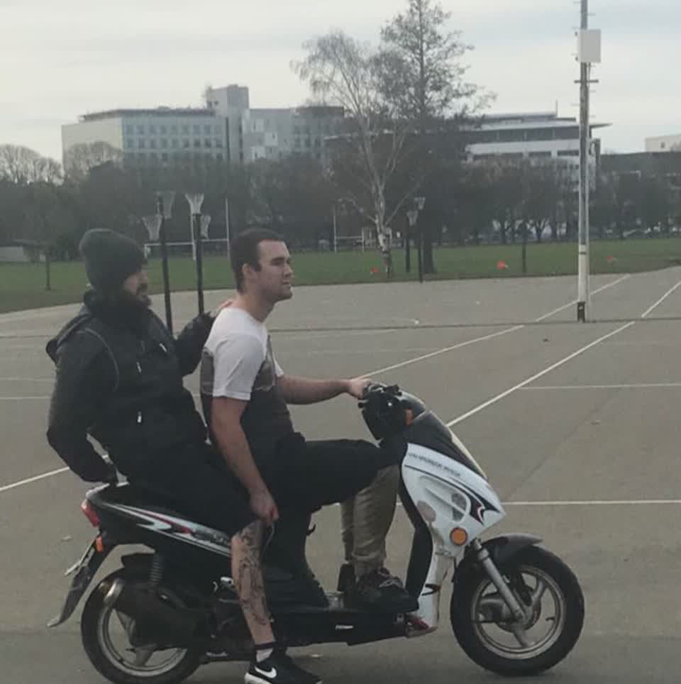 The photograph attached to this parks report