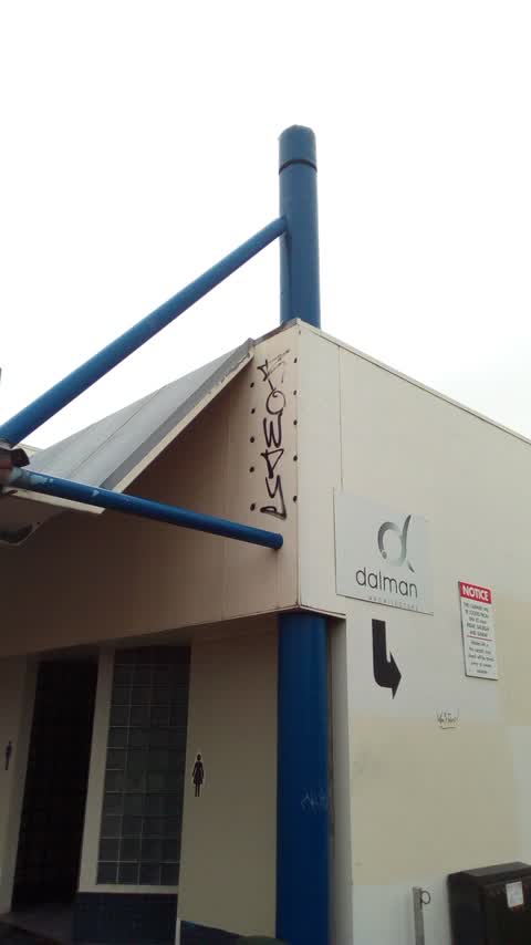Graffiti, a report photo