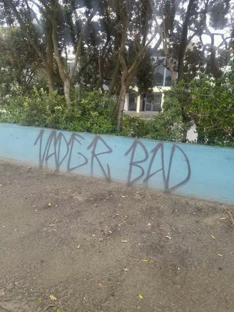 Graffiti, a report photo