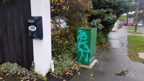 Graffiti, a report photo