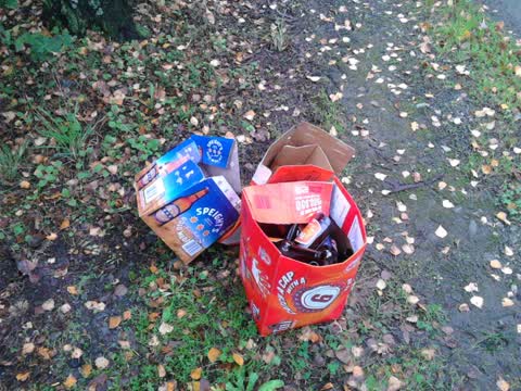 Rubbish/Recycling, a report photo
