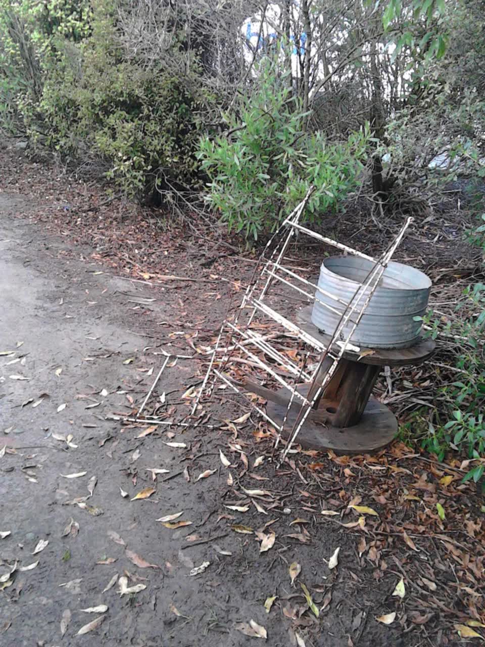 The photograph attached to this parks report