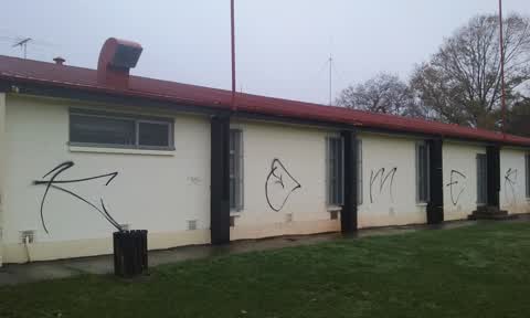 Graffiti, a report photo