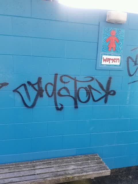 Graffiti, a report photo