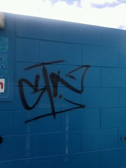 Graffiti, a report photo