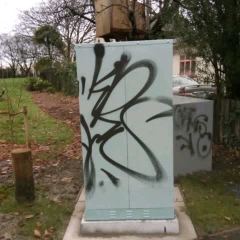 Graffiti — a report photo