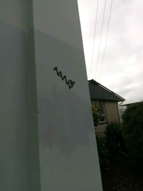 Graffiti, a report photo