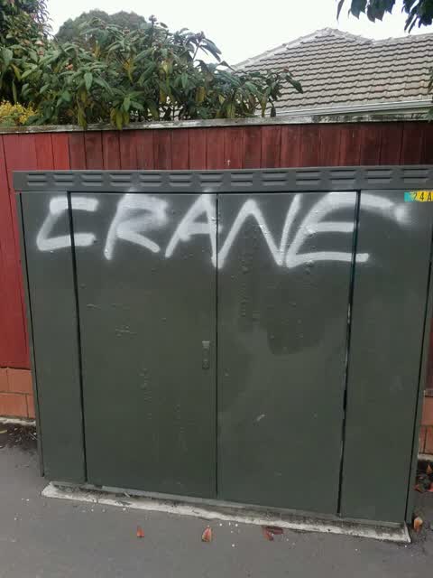 Graffiti — a report photo