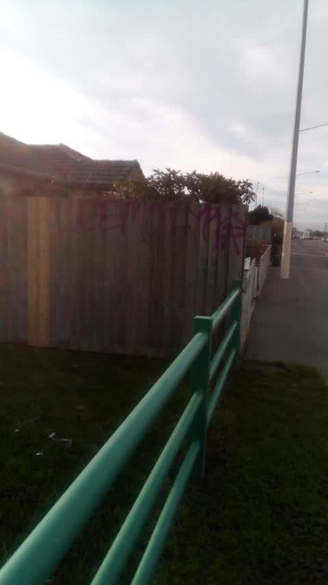 Graffiti, a report photo