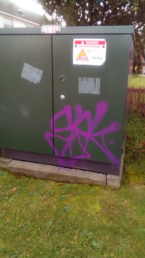 Graffiti, a report photo