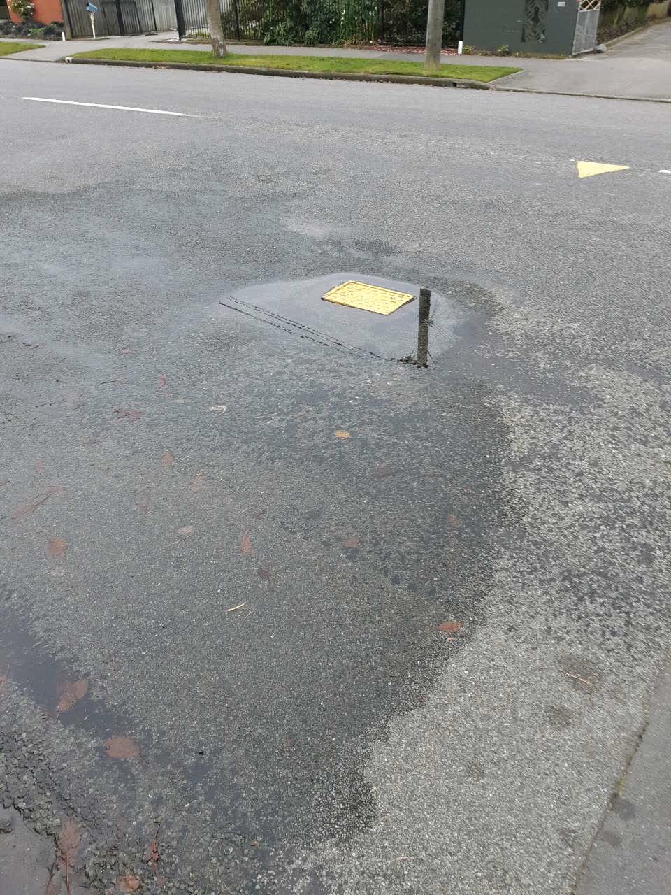 The photograph attached to this water supply report