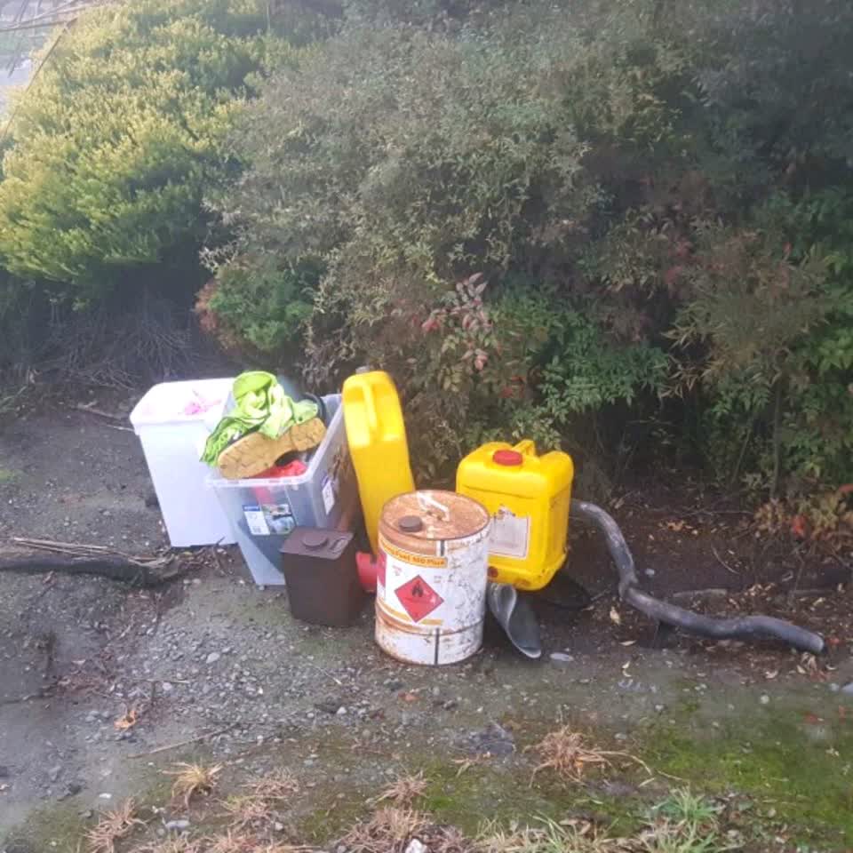 The photograph attached to this parks report