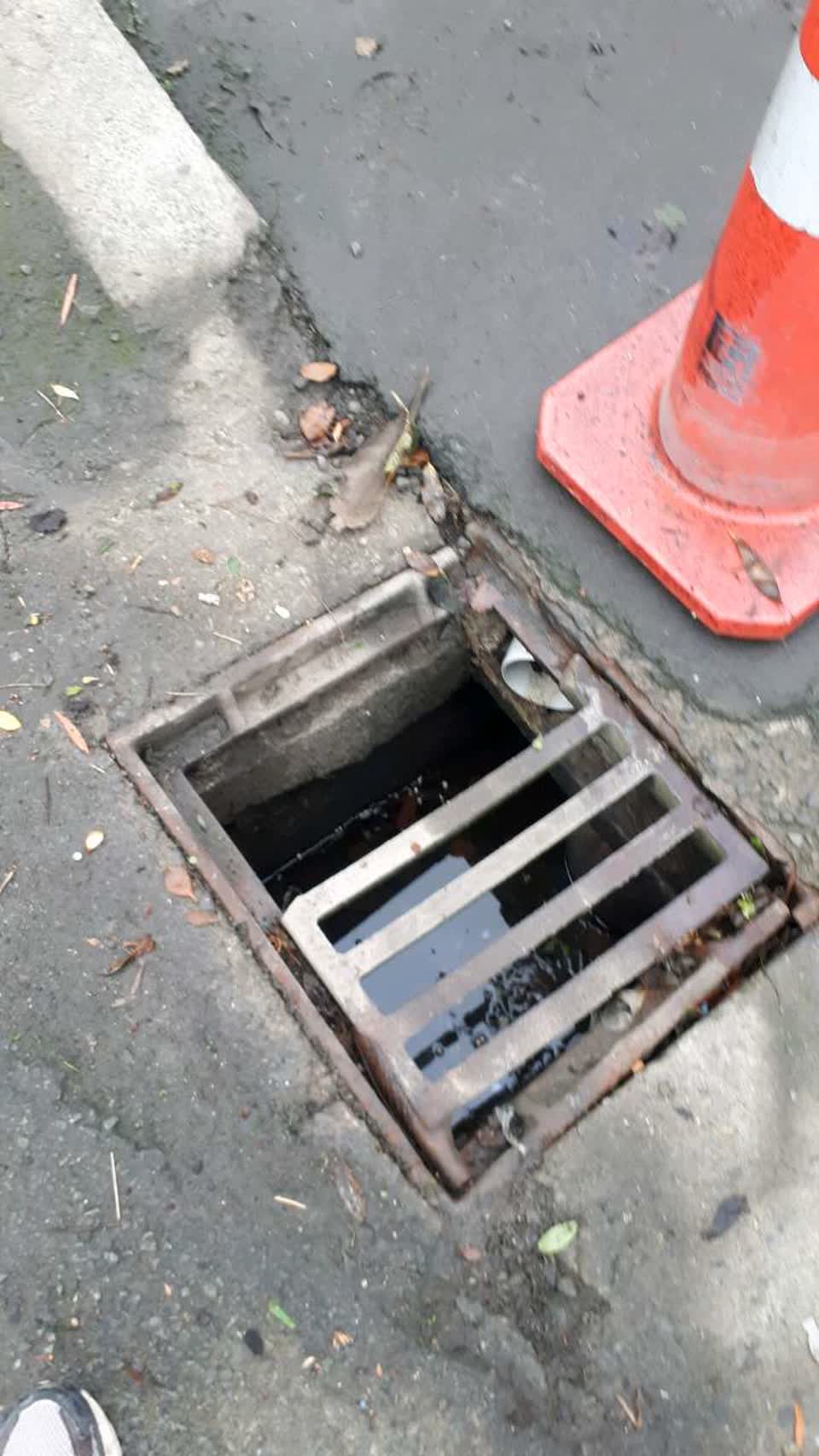 The photograph attached to this wastewater/stormwater report