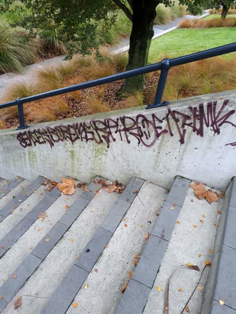 Graffiti, a report photo