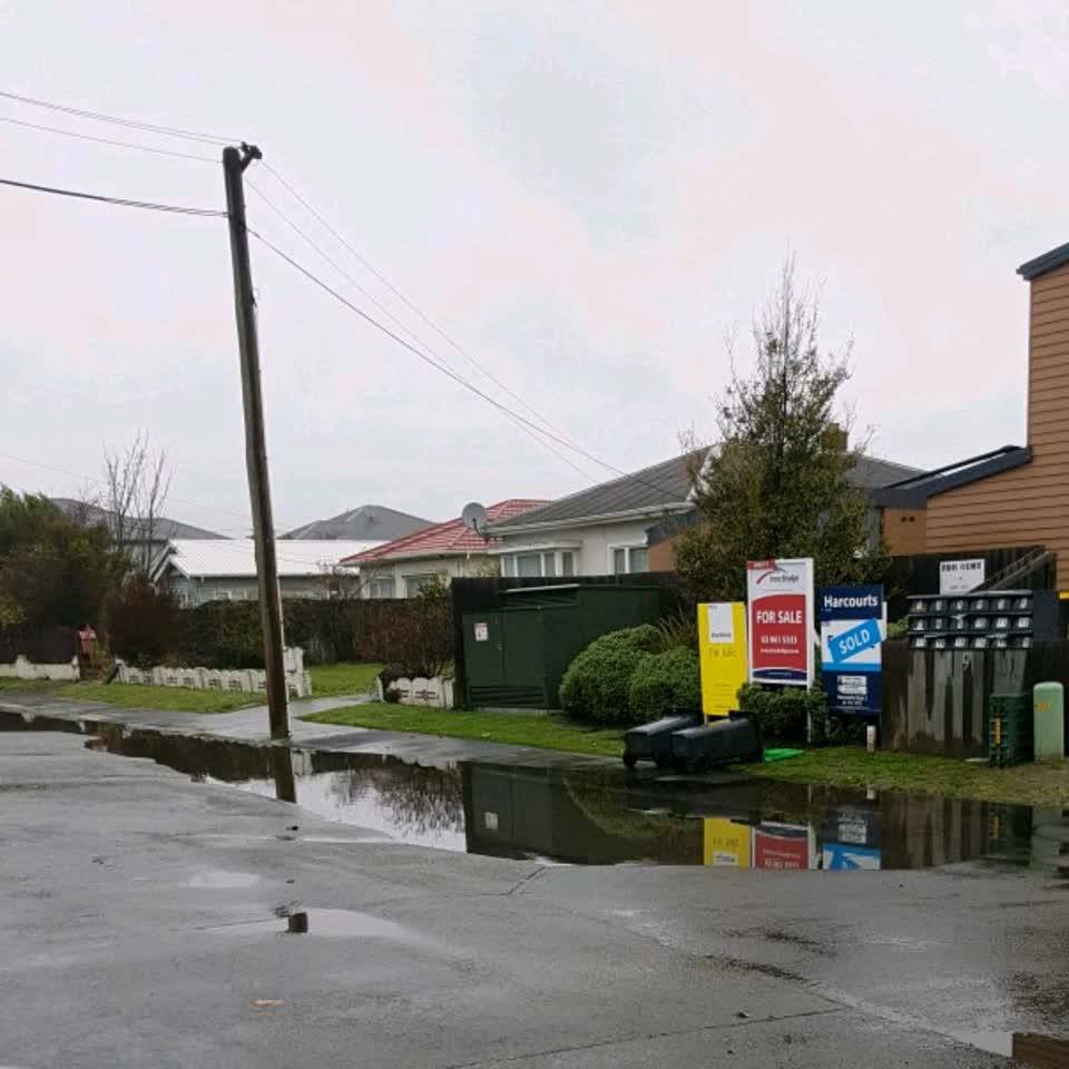 The photograph attached to this wastewater/stormwater report