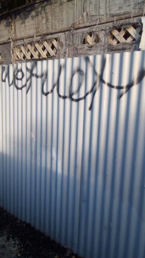 Graffiti, a report photo