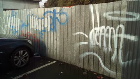 Graffiti, a report photo