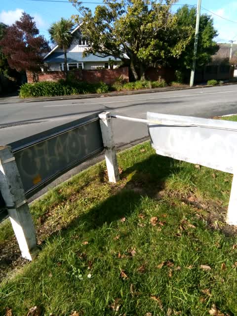 Graffiti, a report photo