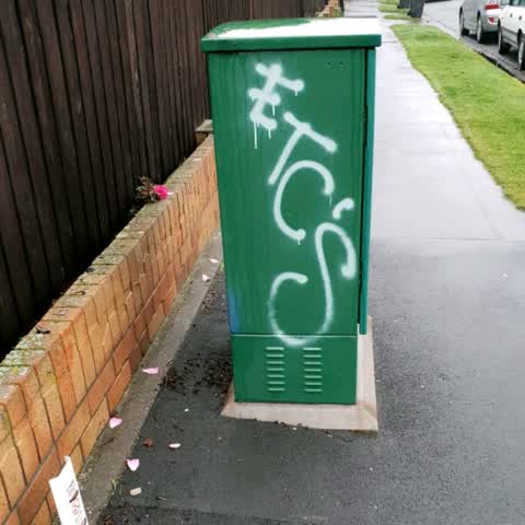 Graffiti, a report photo