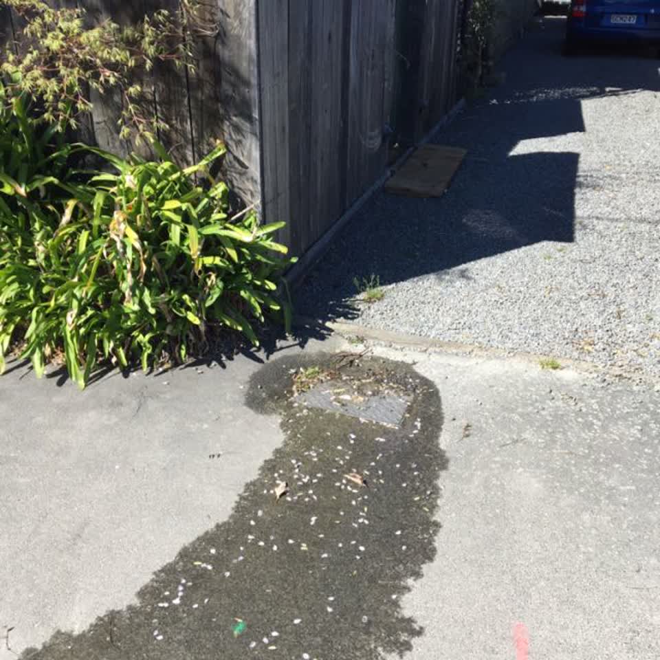 The photograph attached to this water supply report