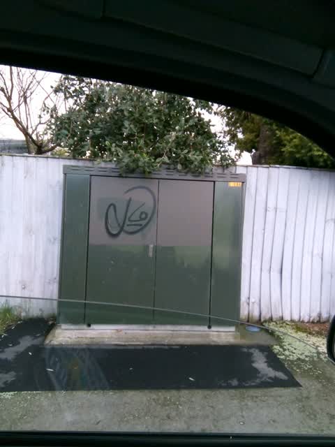 Graffiti, a report photo