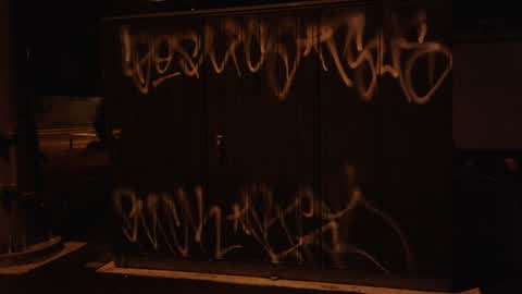 Graffiti, a report photo