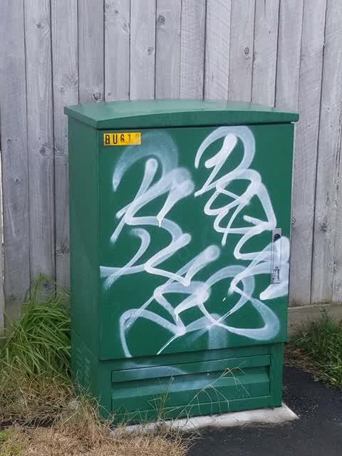 Graffiti, a report photo