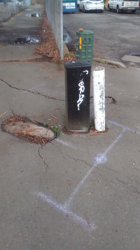Graffiti, a report photo