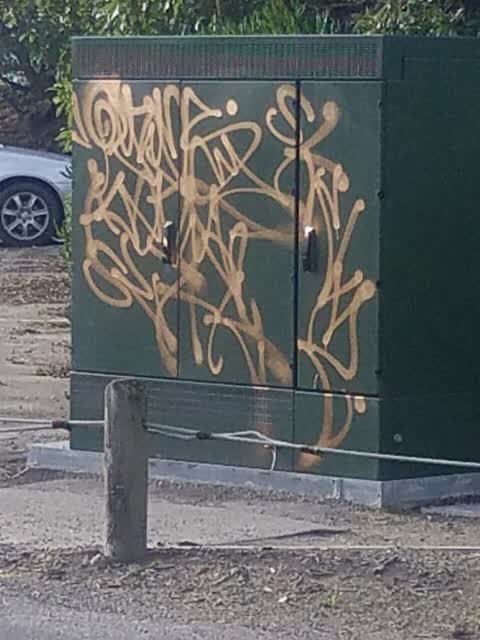 Graffiti — a report photo