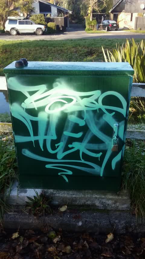 Graffiti, a report photo