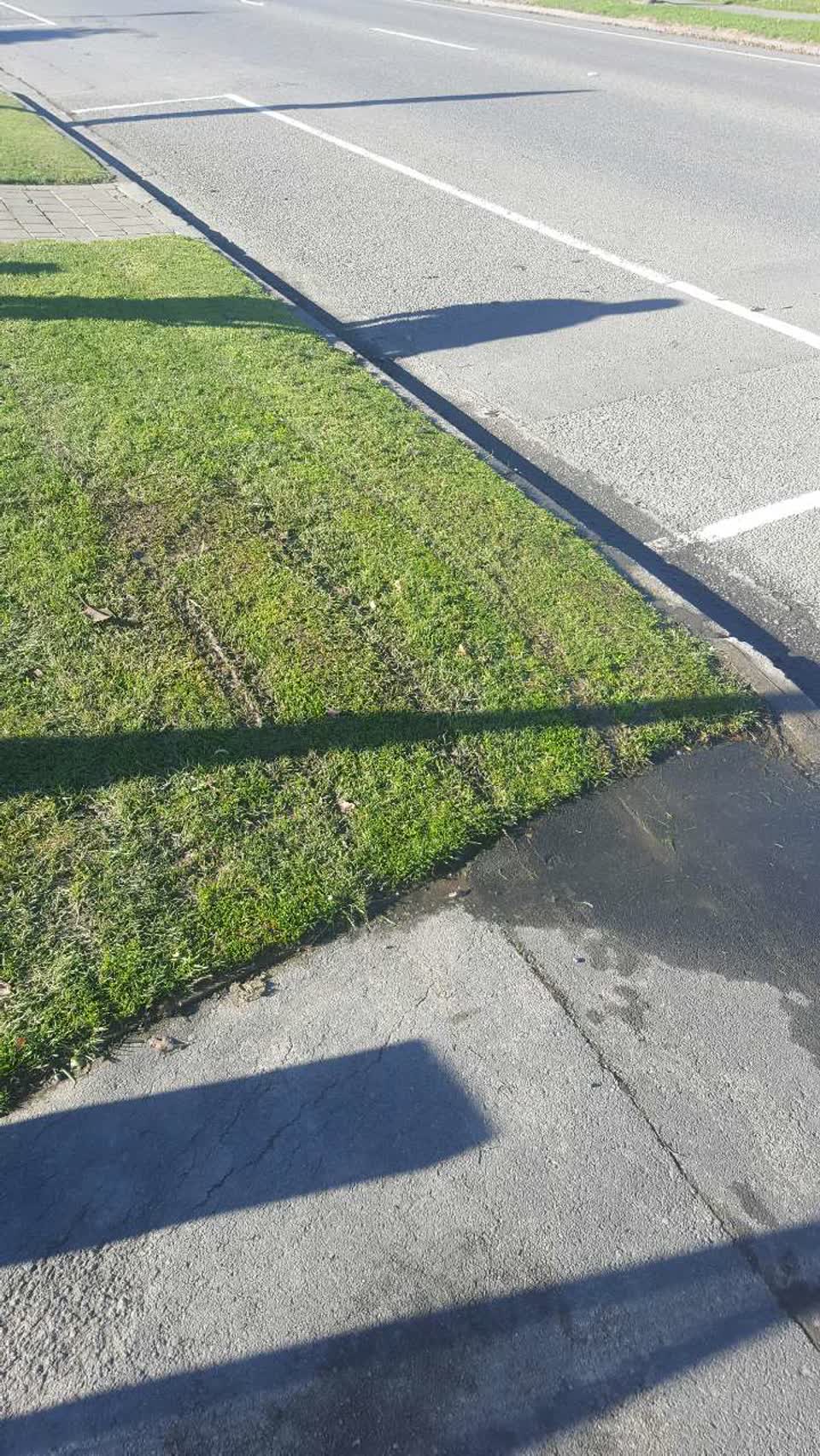 The photograph attached to this wastewater/stormwater report