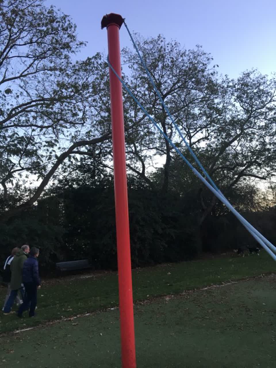 The photograph attached to this parks report