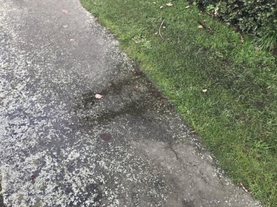The photograph attached to this wastewater/stormwater report