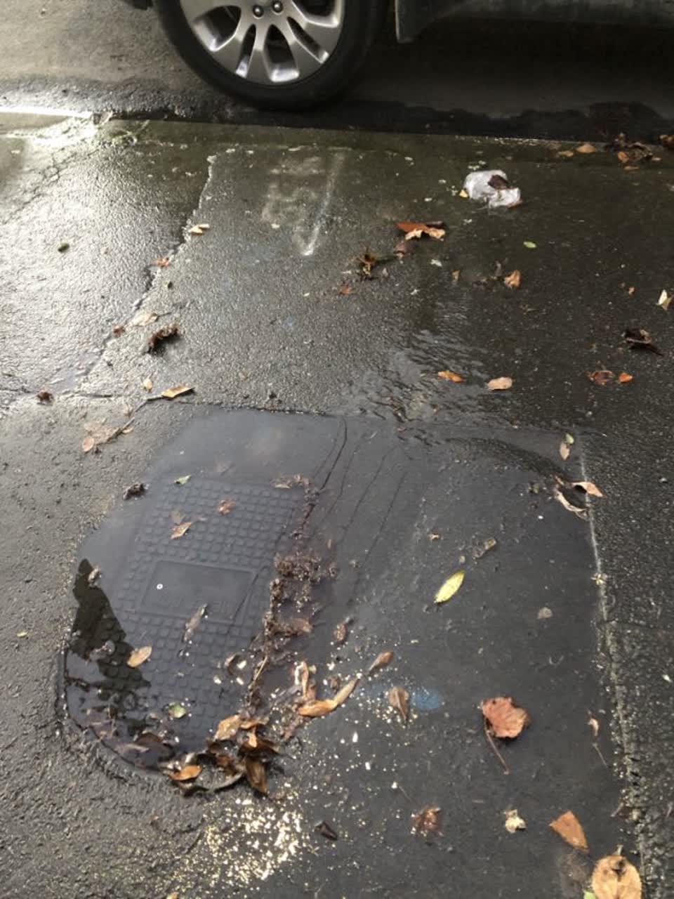 The photograph attached to this water supply report