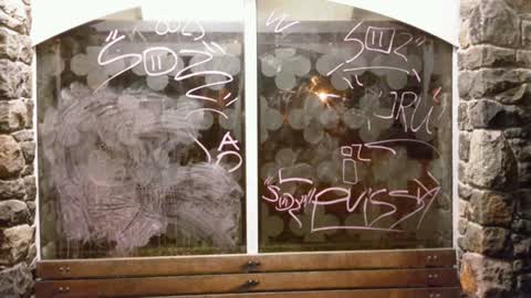 Graffiti — a report photo