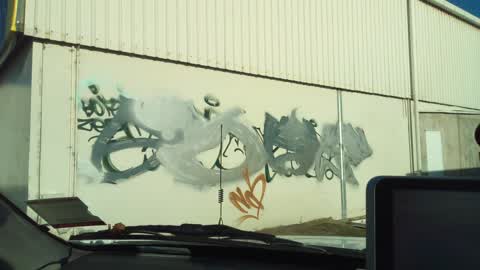 Graffiti, a report photo