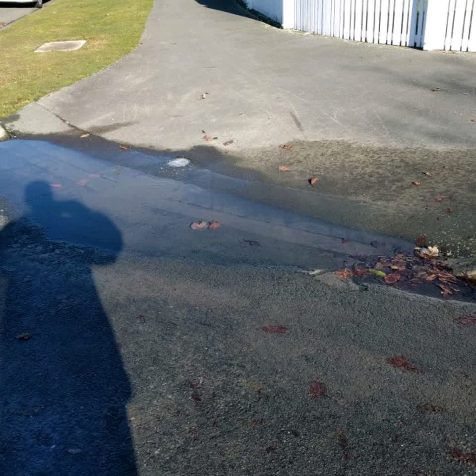 The photograph attached to this water supply report