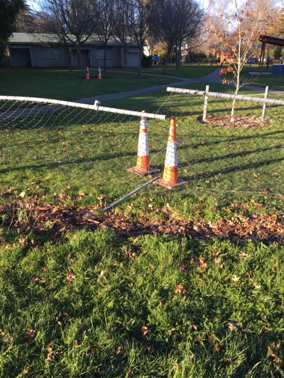 The photograph attached to this parks report