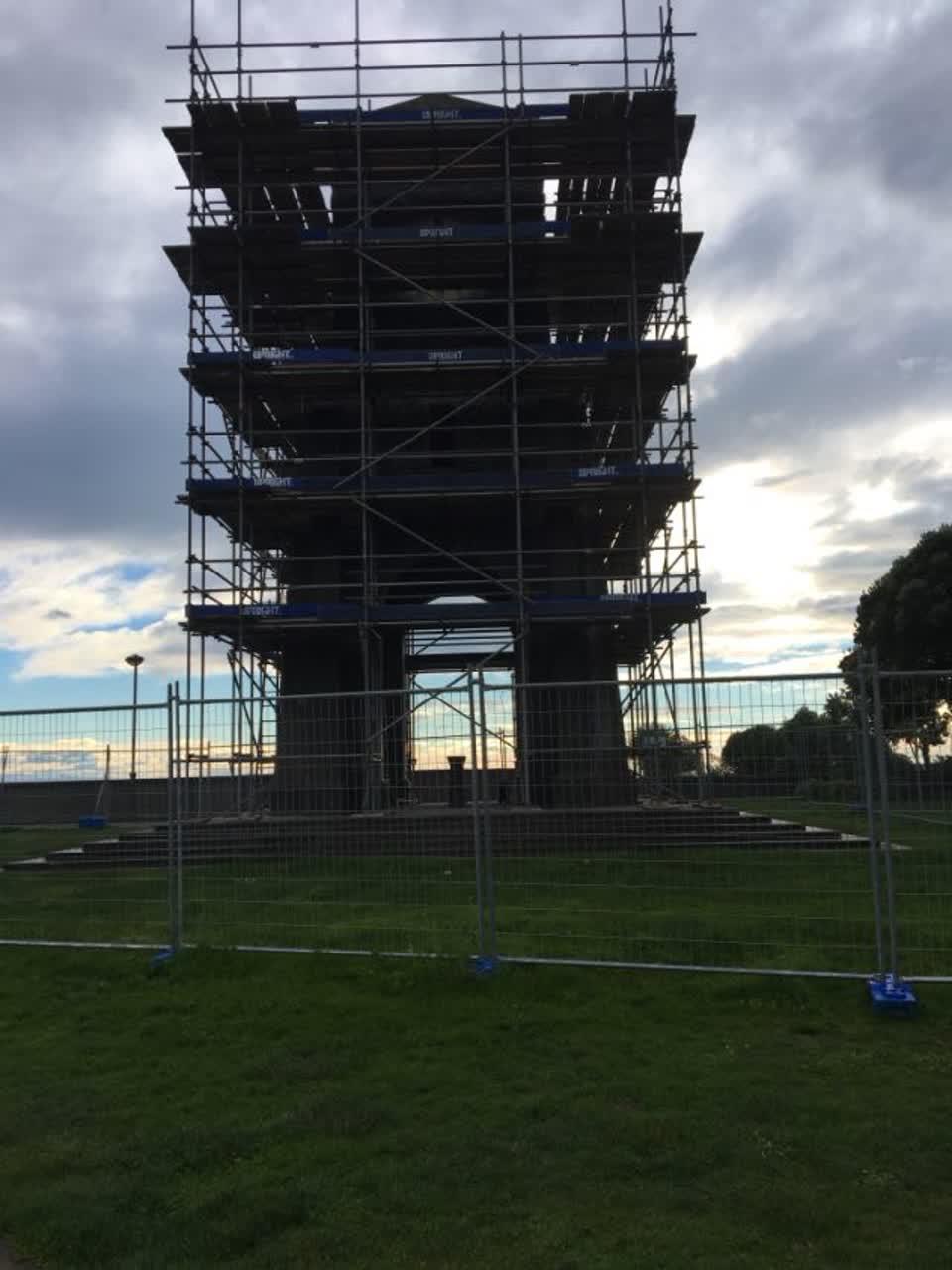 The photograph attached to this parks report