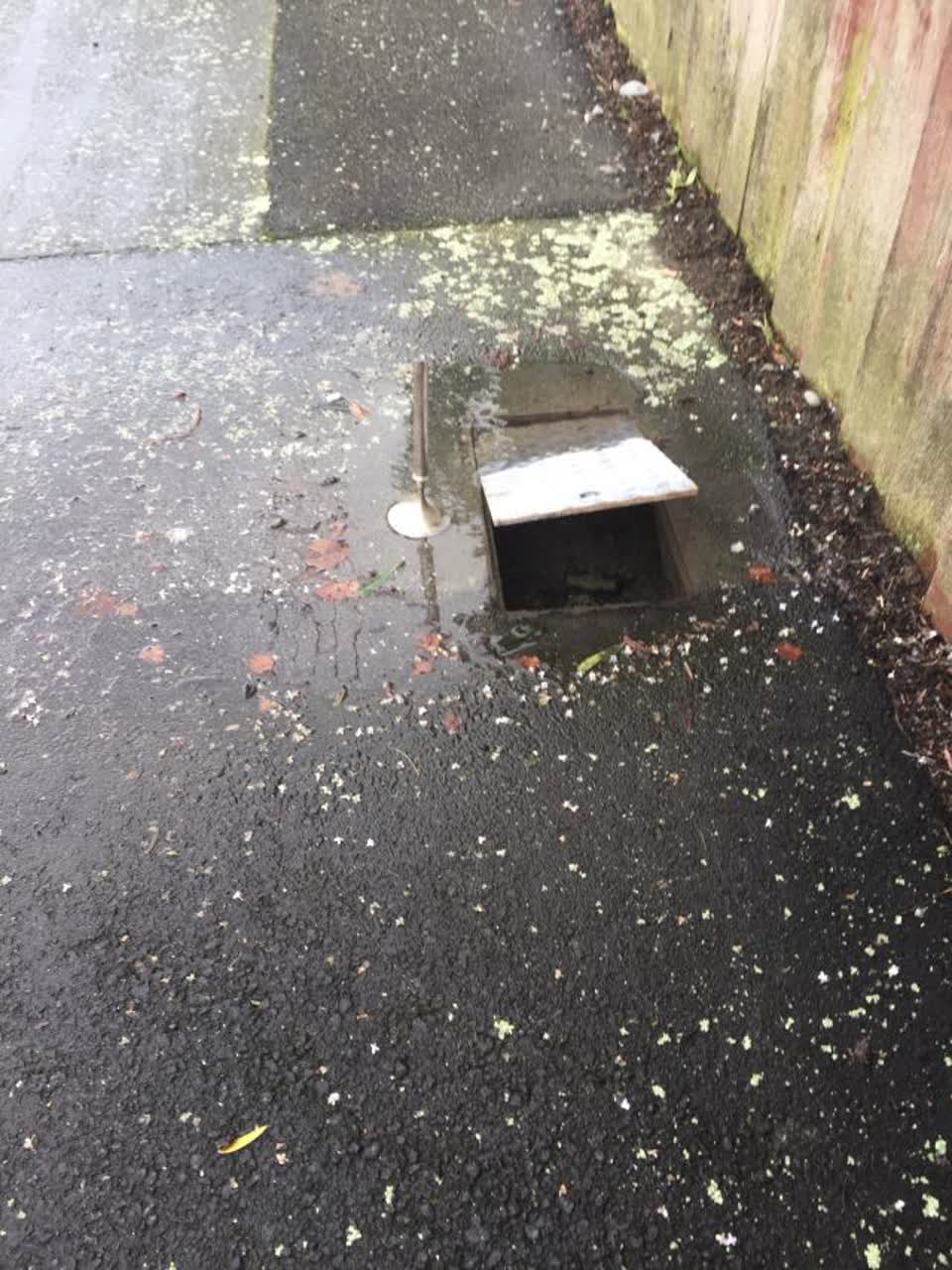 The photograph attached to this water supply report