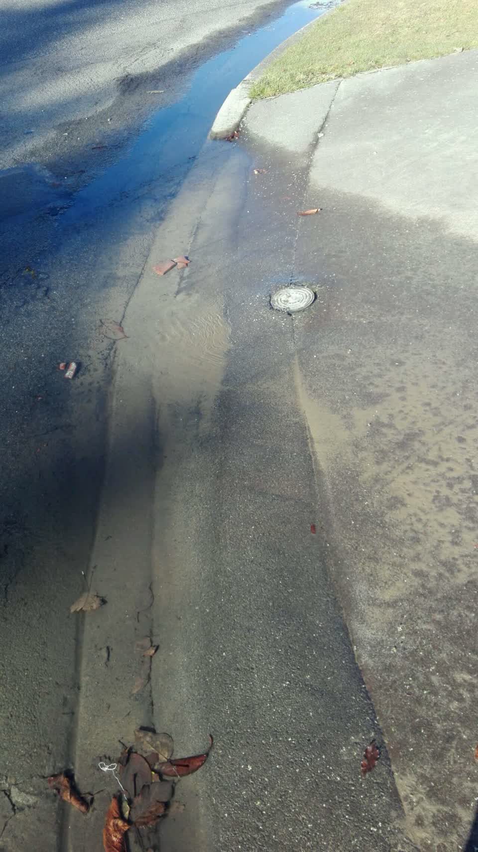 The photograph attached to this water supply report