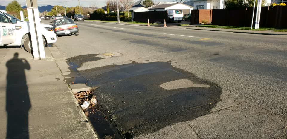 The photograph attached to this water supply report