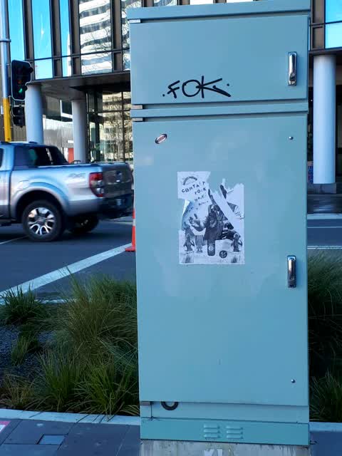 Graffiti, a report photo